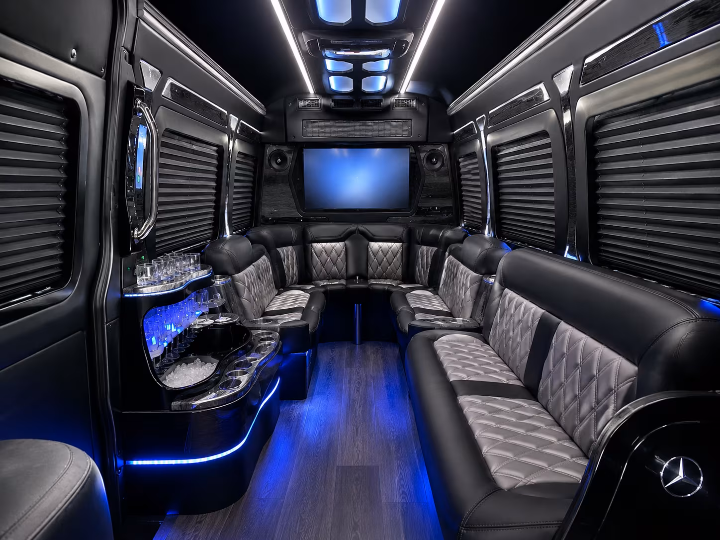 san ramon long distance transportation onboard seating