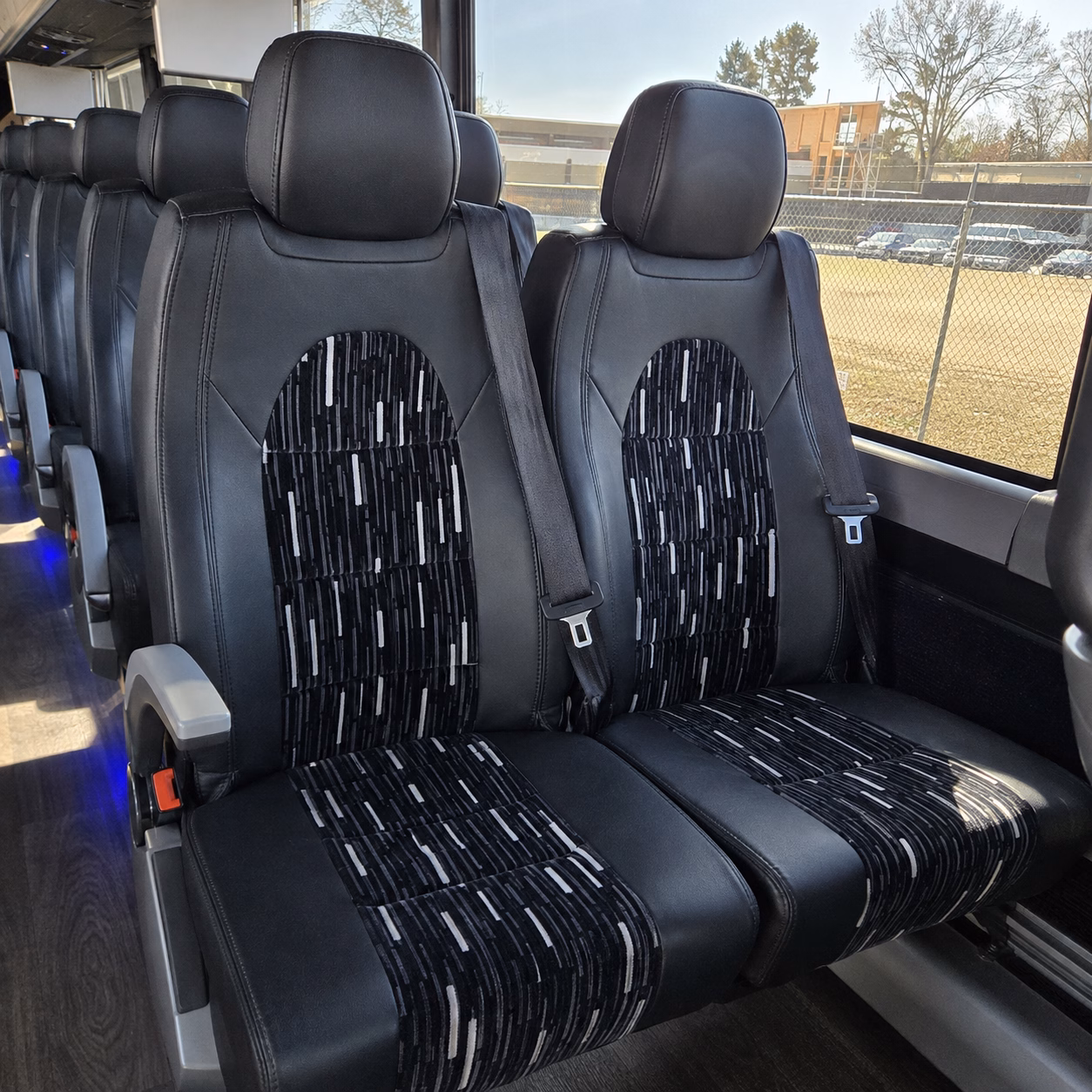san ramon religious group transportation onboard seating